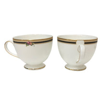 画像をギャラリービューアに読み込む, ウェッジウッド WEDGWOOD CLIO クリオ カップ&ソーサー ペアセット 2客 ホワイト【中古】【美品】