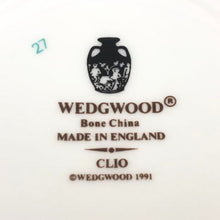 画像をギャラリービューアに読み込む, ウェッジウッド WEDGWOOD CLIO クリオ カップ&ソーサー ペアセット 2客 ホワイト【中古】【美品】
