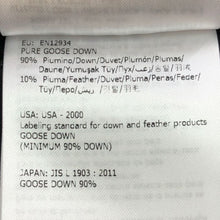 画像をギャラリービューアに読み込む, モンクレール MONCLER レザー切替デザイン スタジャン型 ダウンジャケット THOMAS サイズ3 チャコールグレー ダークブラウン【中古】【美品】