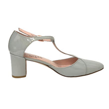画像をギャラリービューアに読み込む, レペット Repetto アーモンドトゥパンプス Tストラップ サイズ35 22cm相当 ダスティパステルグリーン【中古】