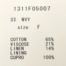 Load image into Gallery viewer, フローレント FLORENT ワンピース Fサイズ ネイビー【中古】【新品同様】【美品】