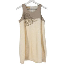 画像をギャラリービューアに読み込む, スズキ タカユキ suzuki takayuki ノースリーブ チュニック ワンピース ベージュ【中古】