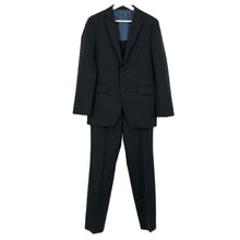 將圖片載入圖庫檢視器 タケオキクチ TAKEO KIKUCHI セットアップスーツ SUPER100’S ジャケット背抜き パンツ サイズ2 M相当 ネイビー ストライプ柄【中古】