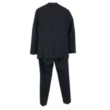 將圖片載入圖庫檢視器 タケオキクチ TAKEO KIKUCHI セットアップスーツ SUPER100’S ジャケット背抜き パンツ サイズ2 M相当 ネイビー ストライプ柄【中古】