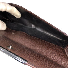 画像をギャラリービューアに読み込む, グッチ GUCCI GGキャンバス Wホック 長財布 181699 ブラウン GG柄【中古】