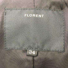 이미지를 갤러리 뷰어에 로드 , フローレント FLORENT ジャケット 総裏 サイズ34 ブラック【中古】【新品同様】【美品】