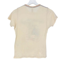 画像をギャラリービューアに読み込む, ビューティフルピープル beautiful people 半袖Tシャツ カットソー BO 綿100% サイズ130 XS相当 クリーム【中古】