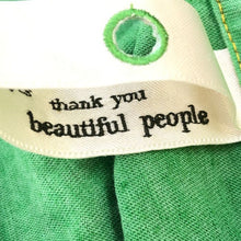 將圖片載入圖庫檢視器 ビューティフルピープル beautiful people Tシャツ 半袖カットソー サイズ130 レディースXS相当 グリーン【中古】