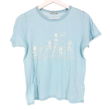 將圖片載入圖庫檢視器 ビューティフルピープル beautiful people Tシャツ 半袖カットソー 綿100% サイズ150 レディースM相当 ユニセックス 男女兼用 ライトブルー【中古】