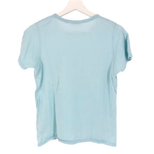 將圖片載入圖庫檢視器 ビューティフルピープル beautiful people Tシャツ 半袖カットソー 綿100% サイズ150 レディースM相当 ユニセックス 男女兼用 ライトブルー【中古】