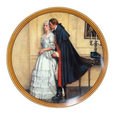 將圖片載入圖庫檢視器 Norman Rockwell ノーマン ロックウェル コレクタープレート 飾り皿 絵皿 The Unexpected Proposal インテリア 陶器 ユニセックス 【中古】