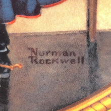 將圖片載入圖庫檢視器 Norman Rockwell ノーマン ロックウェル コレクタープレート 飾り皿 絵皿 The Unexpected Proposal インテリア 陶器 ユニセックス 【中古】