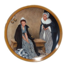 將圖片載入圖庫檢視器 Norman Rockwell ノーマン ロックウェル コレクタープレート 飾り皿 絵皿 Words of Comfort インテリア 陶器 ユニセックス 【中古】