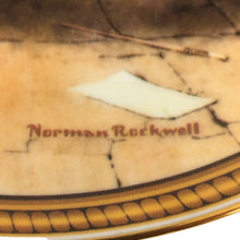 將圖片載入圖庫檢視器 Norman Rockwell ノーマン ロックウェル コレクタープレート 飾り皿 絵皿 Sign of the Times インテリア 陶器 ユニセックス 【中古】