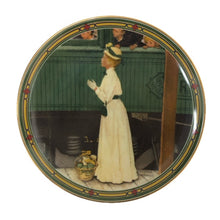 이미지를 갤러리 뷰어에 로드 , Norman Rockwell ノーマン ロックウェル コレクタープレート 飾り皿 絵皿 A Mother's Welcome インテリア 陶器 ユニセックス 【中古】