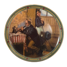 將圖片載入圖庫檢視器 Norman Rockwell ノーマン ロックウェル コレクタープレート 飾り皿 絵皿 The Musician’s Magic インテリア 陶器 ユニセックス 【中古】