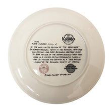 將圖片載入圖庫檢視器 Norman Rockwell ノーマン ロックウェル コレクタープレート 飾り皿 絵皿 The Professor インテリア 陶器 ユニセックス 【中古】