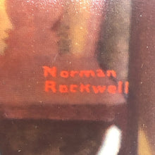 將圖片載入圖庫檢視器 Norman Rockwell ノーマン ロックウェル コレクタープレート 飾り皿 絵皿 The Pantry Raid インテリア 陶器 ユニセックス 【中古】