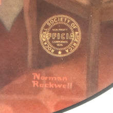 將圖片載入圖庫檢視器 Norman Rockwell ノーマン ロックウェル コレクタープレート 飾り皿 絵皿 Grandma's Surprise インテリア 陶器 ユニセックス 【中古】