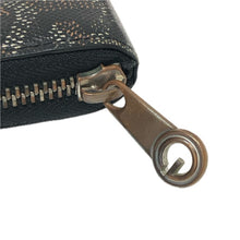 画像をギャラリービューアに読み込む, GOYARD ゴヤール ラウンドジップ マティニョンGM 長財布 PVC/牛革 ブラック ユニセックス 【中古】