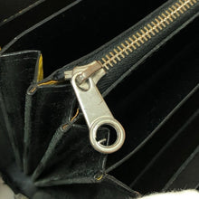 画像をギャラリービューアに読み込む, GOYARD ゴヤール ラウンドジップ マティニョンGM 長財布 PVC/牛革 ブラック ユニセックス 【中古】