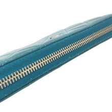 画像をギャラリービューアに読み込む, シャネル CHANEL オーガナイザータイプ マトラッセライン ラムスキン ユニセックス 男女兼用 ラウンドファスナー 長財布 エメラルドグリーン【中古】