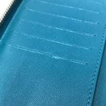 画像をギャラリービューアに読み込む, シャネル CHANEL オーガナイザータイプ マトラッセライン ラムスキン ユニセックス 男女兼用 ラウンドファスナー 長財布 エメラルドグリーン【中古】