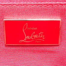 画像をギャラリービューアに読み込む, クリスチャン ルブタン Christian Louboutin ウール ハンドバッグ ブラック【中古】【美品】