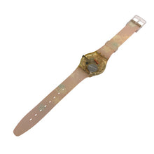 画像をギャラリービューアに読み込む, Swatch スウォッチ 干支シリーズ 戌年 GE178 腕時計 クオーツ シルバー文字盤【中古】 ユニセックス