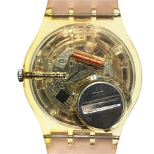 画像をギャラリービューアに読み込む, Swatch スウォッチ 干支シリーズ 戌年 GE178 腕時計 クオーツ シルバー文字盤【中古】 ユニセックス