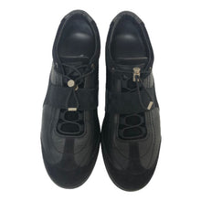 画像をギャラリービューアに読み込む, ルイ ヴィトン LOUIS VUITTON スウェード切替 レザースニーカー サイズ7 26cm程度 ブラック【中古】【美品】