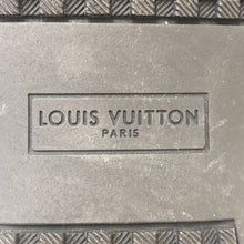 画像をギャラリービューアに読み込む, ルイ ヴィトン LOUIS VUITTON スウェード切替 レザースニーカー サイズ7 26cm程度 ブラック【中古】【美品】