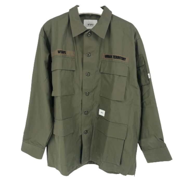 ダブルタップス WTAPS ジャングル シャツ ミリタリージャケット バック ダブルタップス WTAPS ジャングル シャツ ミリタリージャケット バック