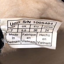 将图片加载到图库查看器,アグ UGG スエードスニーカー ローカット US7 24cm 1005484 ブラック【中古】