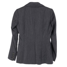 画像をギャラリービューアに読み込む, プレミス フォー セオリー リュクス PREMISE FOR THEORY LUXE ジャケット サイズ36 ネイビー系 ストライプ柄【中古】