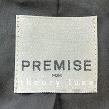 画像をギャラリービューアに読み込む, プレミス フォー セオリー リュクス PREMISE FOR THEORY LUXE ジャケット サイズ36 ネイビー系 ストライプ柄【中古】