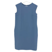 画像をギャラリービューアに読み込む, エムプルミエ M PREMIER ノースリーブワンピース サイズ36 ダスティブルー【中古】