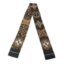 画像をギャラリービューアに読み込む, ルイ ヴィトン LOUIS VUITTON バンドー LVワールド ツイリー スカーフ シルク100% M70853 ブラウン【中古】