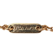 Load image into Gallery viewer, ヴァンクリーフ&アーペル Van Cleef & Arpels スウィートアルハンブラ ペンダント ネックレス カーネリアン ローズゴールド【中古】