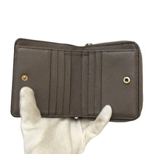 画像をギャラリービューアに読み込む, トリーバーチ TORY BURCH 二つ折り財布 グレージュ【中古】