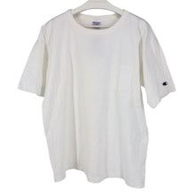 画像をギャラリービューアに読み込む, チャンピオン Champion T1011 ショートスリーブポケット 半袖Tシャツ 綿100% XLサイズ C5 B303 ホワイト【中古】【新品同様】【美品】