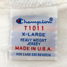 画像をギャラリービューアに読み込む, チャンピオン Champion T1011 ショートスリーブポケット 半袖Tシャツ 綿100% XLサイズ C5 B303 ホワイト【中古】【新品同様】【美品】