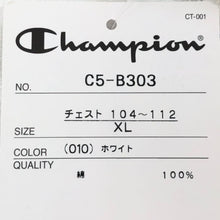 画像をギャラリービューアに読み込む, チャンピオン Champion T1011 ショートスリーブポケット 半袖Tシャツ 綿100% XLサイズ C5 B303 ホワイト【中古】【新品同様】【美品】