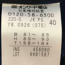 画像をギャラリービューアに読み込む, ポールスミス PS Paul Smith ジップアップブルゾン サイズ40 ネイビー【中古】