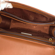 画像をギャラリービューアに読み込む, トリーバーチ TORY BURCH BRITTEN フローラル チェーン ショルダーバッグ ナチュラル ブラウン 花柄【中古】【新品同様】【美品】