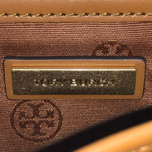 画像をギャラリービューアに読み込む, トリーバーチ TORY BURCH BRITTEN フローラル チェーン ショルダーバッグ ナチュラル ブラウン 花柄【中古】【新品同様】【美品】