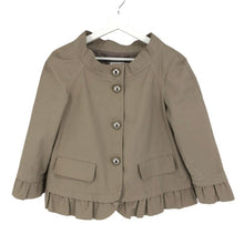 画像をギャラリービューアに読み込む, モスキーノ チープアンドシック MOSCHINO CHEAP AND CHIC スタンドカラージャケット 銀ボタン サイズI40 M相当 ベージュ系【中古】【美品】