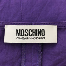 画像をギャラリービューアに読み込む, モスキーノ チープアンドシック MOSCHINO CHEAP AND CHIC フレンチスリーブワンピース チュニック サイI40 M相当 パープル【中古】