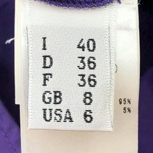 画像をギャラリービューアに読み込む, モスキーノ チープアンドシック MOSCHINO CHEAP AND CHIC フレンチスリーブワンピース チュニック サイI40 M相当 パープル【中古】