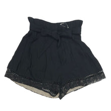 画像をギャラリービューアに読み込む, トレイシー リース Tracy Reese リボン ショートパンツ キュロット サイズ2 ブラック【中古】【新品同様】【美品】